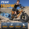 Electric Connection Fat Tire Electric Bike with large tires and sleek frame, ready for off-road and city riding.
