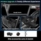 T73 Premium Series Electric Bike for Adults,48V15Ah/36Ah/41.6Ah Battery,1000W/1500W/3000W Powerful Motor,20''*4'' Fat Tire, Hydraulic Shockproof &Oils Brakes, Commute/Snow Ebike.Age 15+