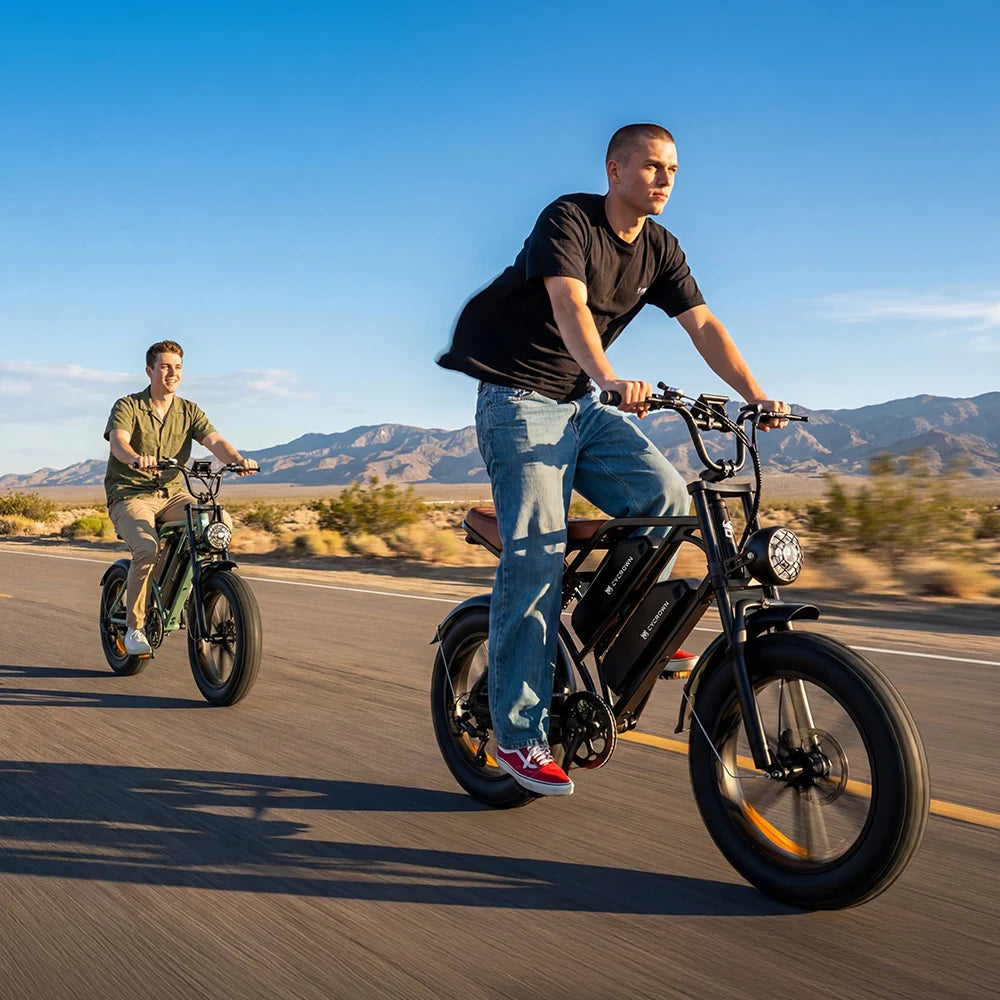 Cychunter Moped-Style Ebike