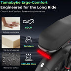 T73 Premium Series Electric Bike for Adults,48V15Ah/36Ah/41.6Ah Battery,1000W/1500W/3000W Powerful Motor,20''*4'' Fat Tire, Hydraulic Shockproof &Oils Brakes, Commute/Snow Ebike.Age 15+