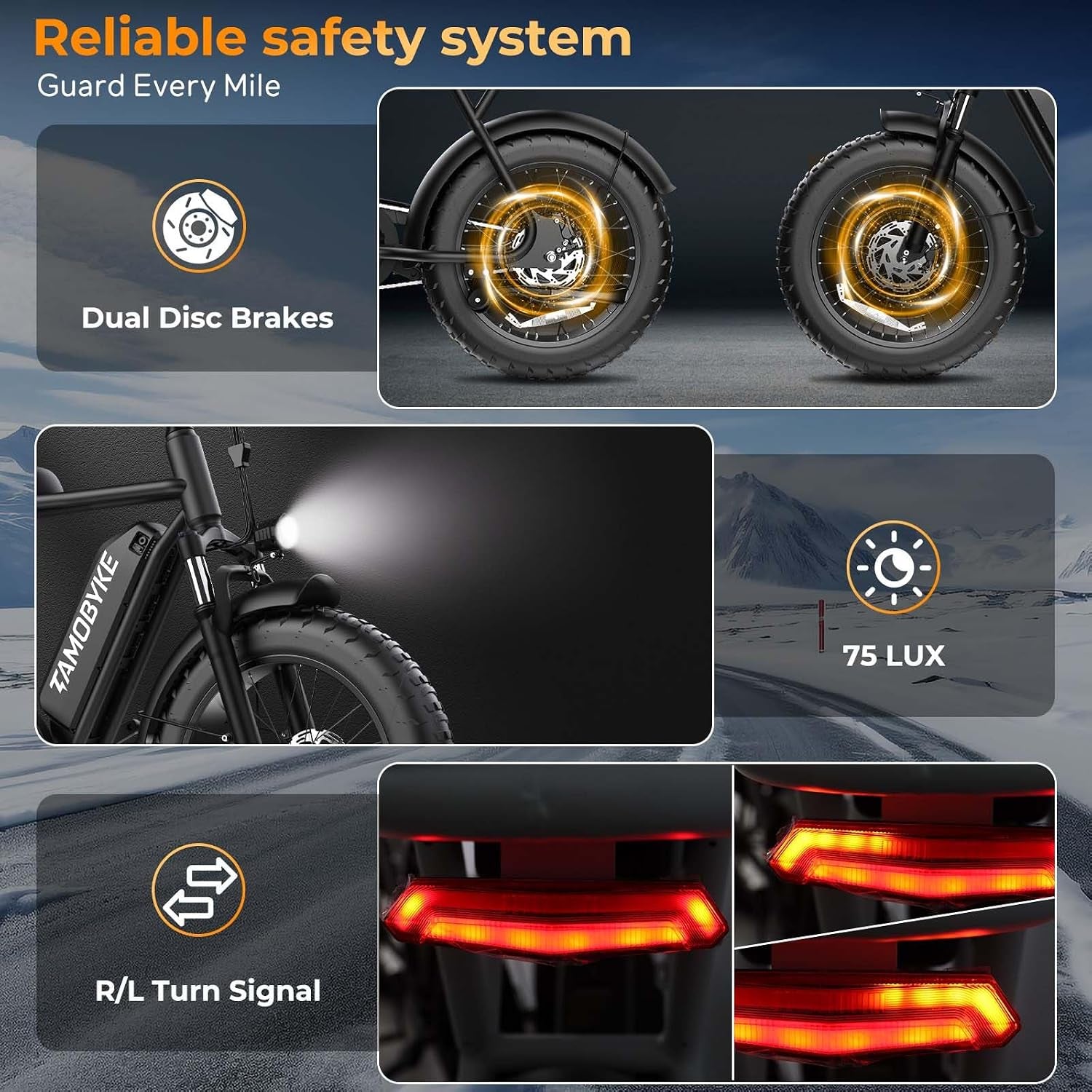 T63 Fat Tire Electric Bike, 500W Entry Level for Adults Teens | 40 Miles, 20MPH, 13Ah Removable Battery. 20 Fat Tire Ebike for Commute, School, Travel. Lightweight. UL2849 Certified.