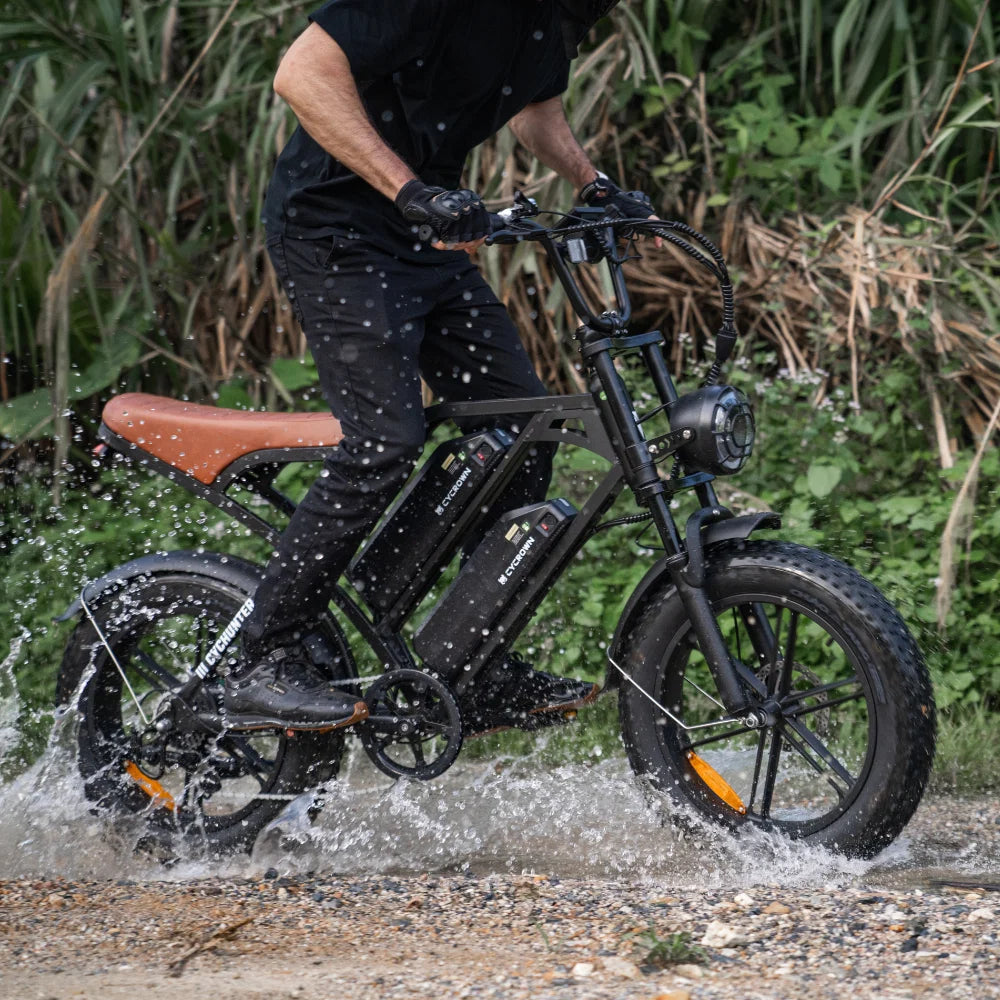 Cychunter Moped-Style Ebike