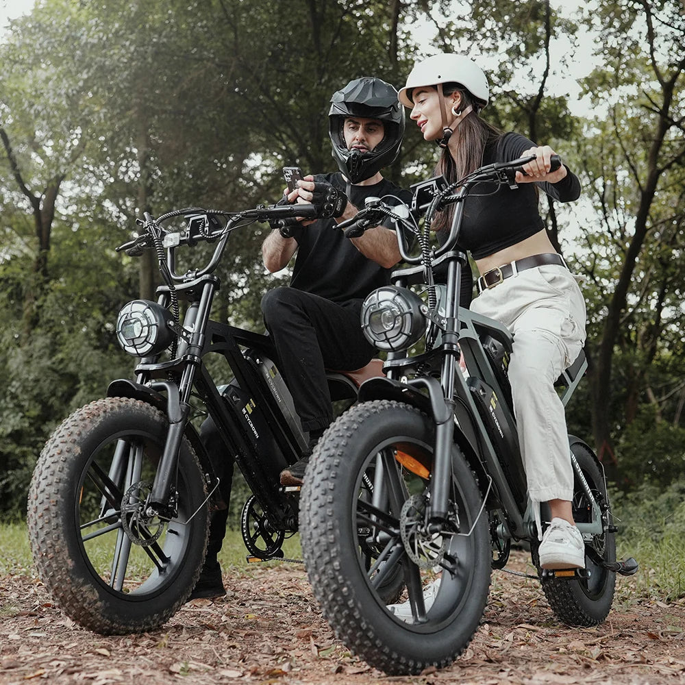 Cychunter Moped-Style Ebike