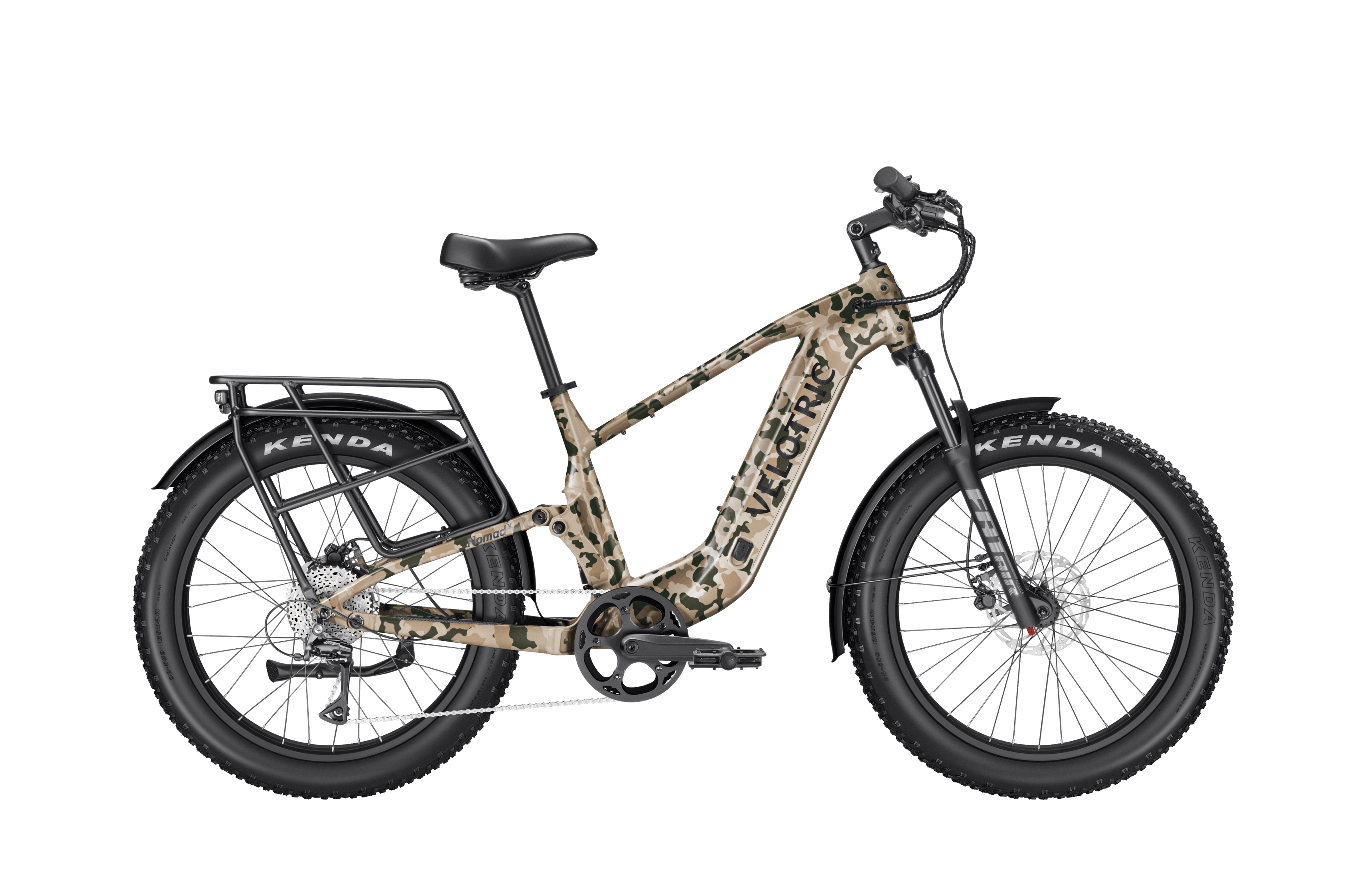 Nomad 2X Full Suspension Fat Tire Ebike