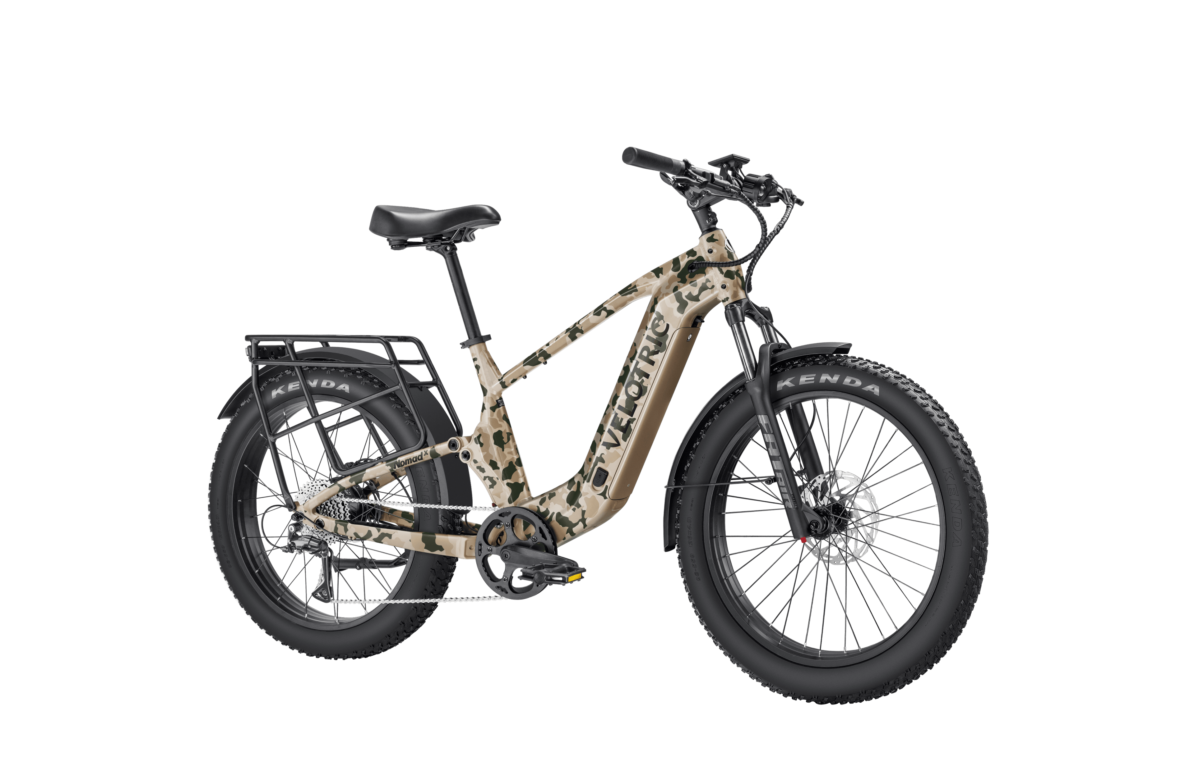 Nomad 2X Full Suspension Fat Tire Ebike