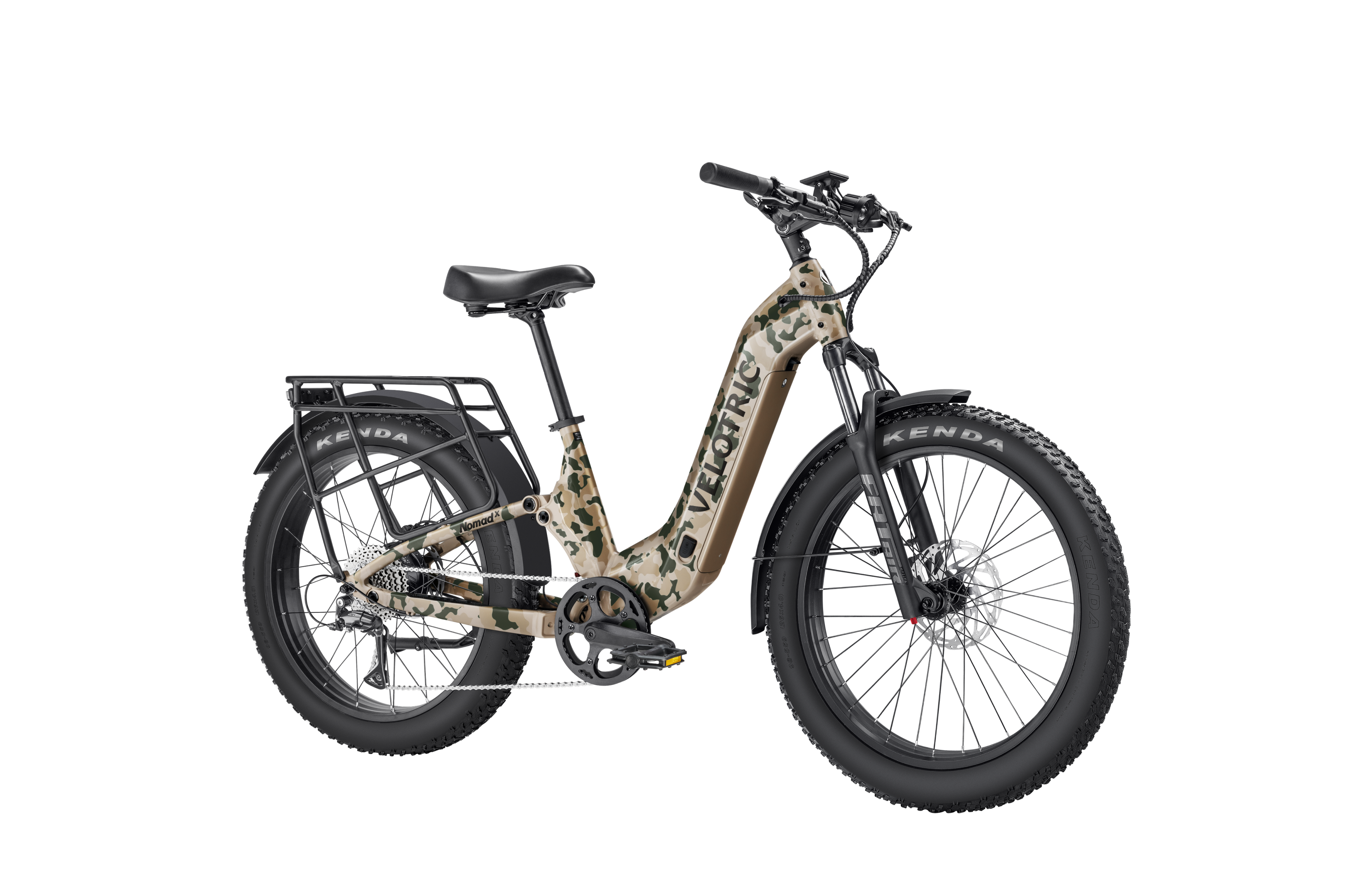 Nomad 2X Full Suspension Fat Tire Ebike