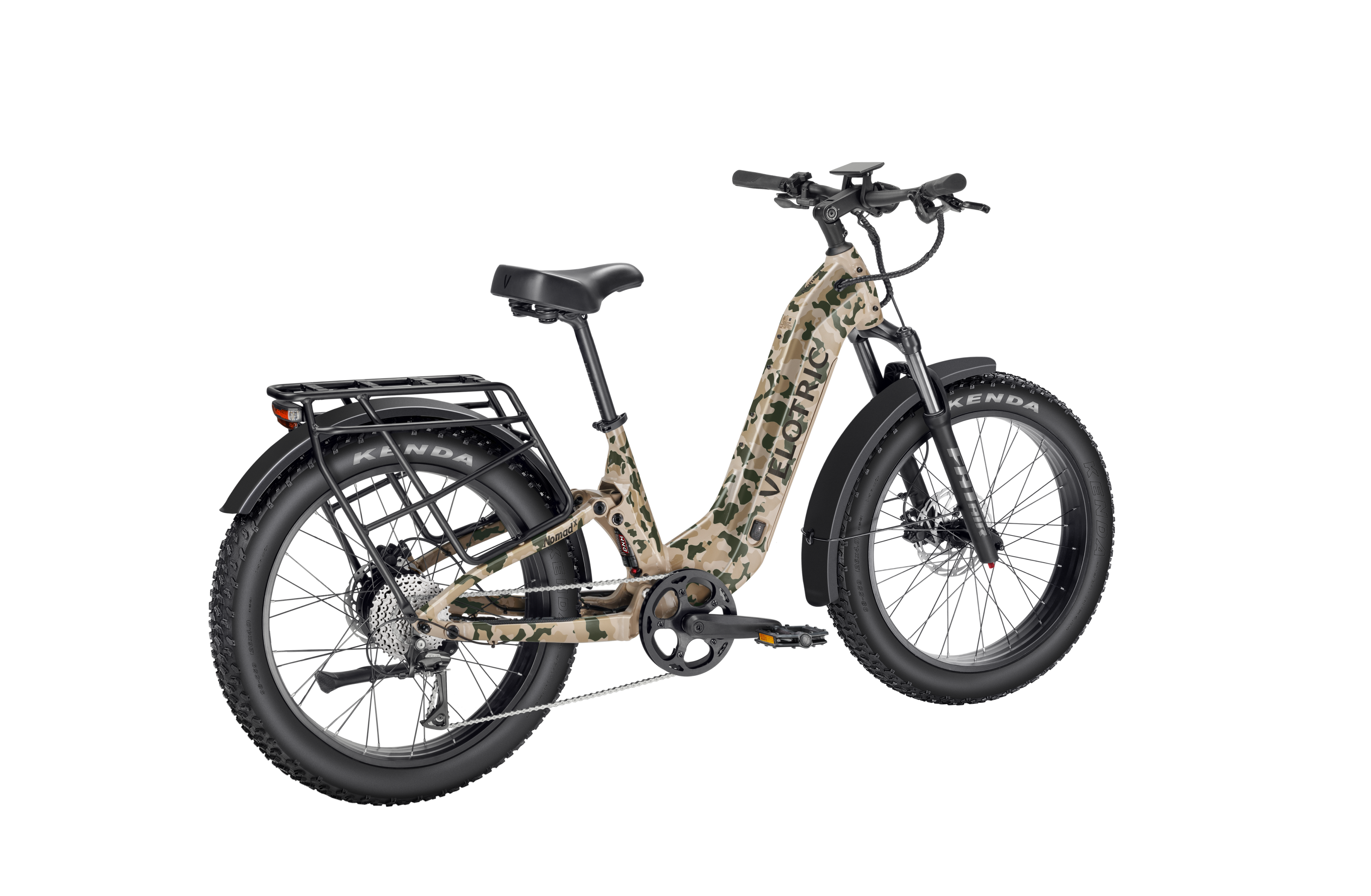 Nomad 2X Full Suspension Fat Tire Ebike