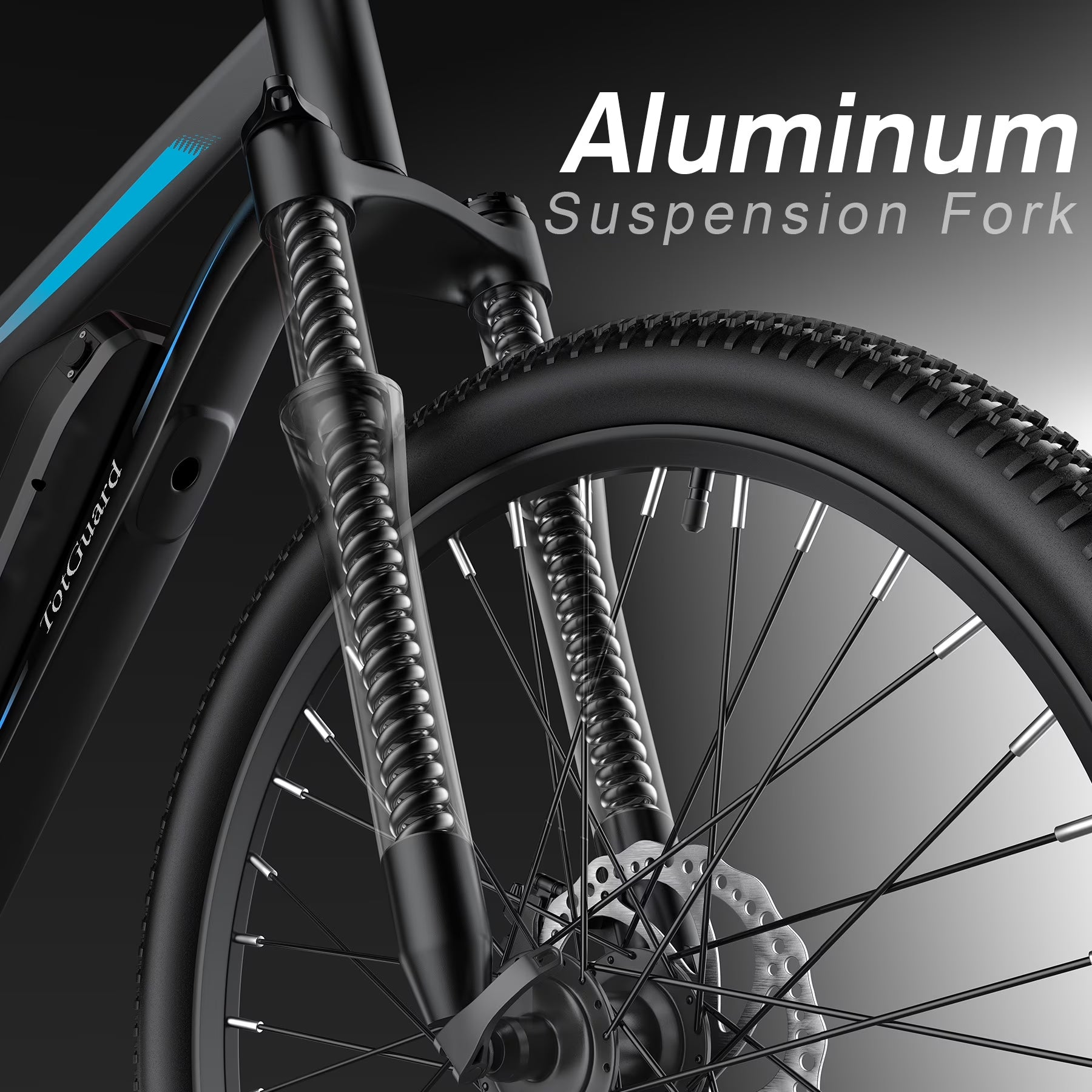 Electric Bike for Adults 27.5" E-Bike with 500W Motor, Electric Mountain Bike with 48V 10Ah Battery, Lockable Suspension Fork, Shimano 21 Speed Gears UL2849