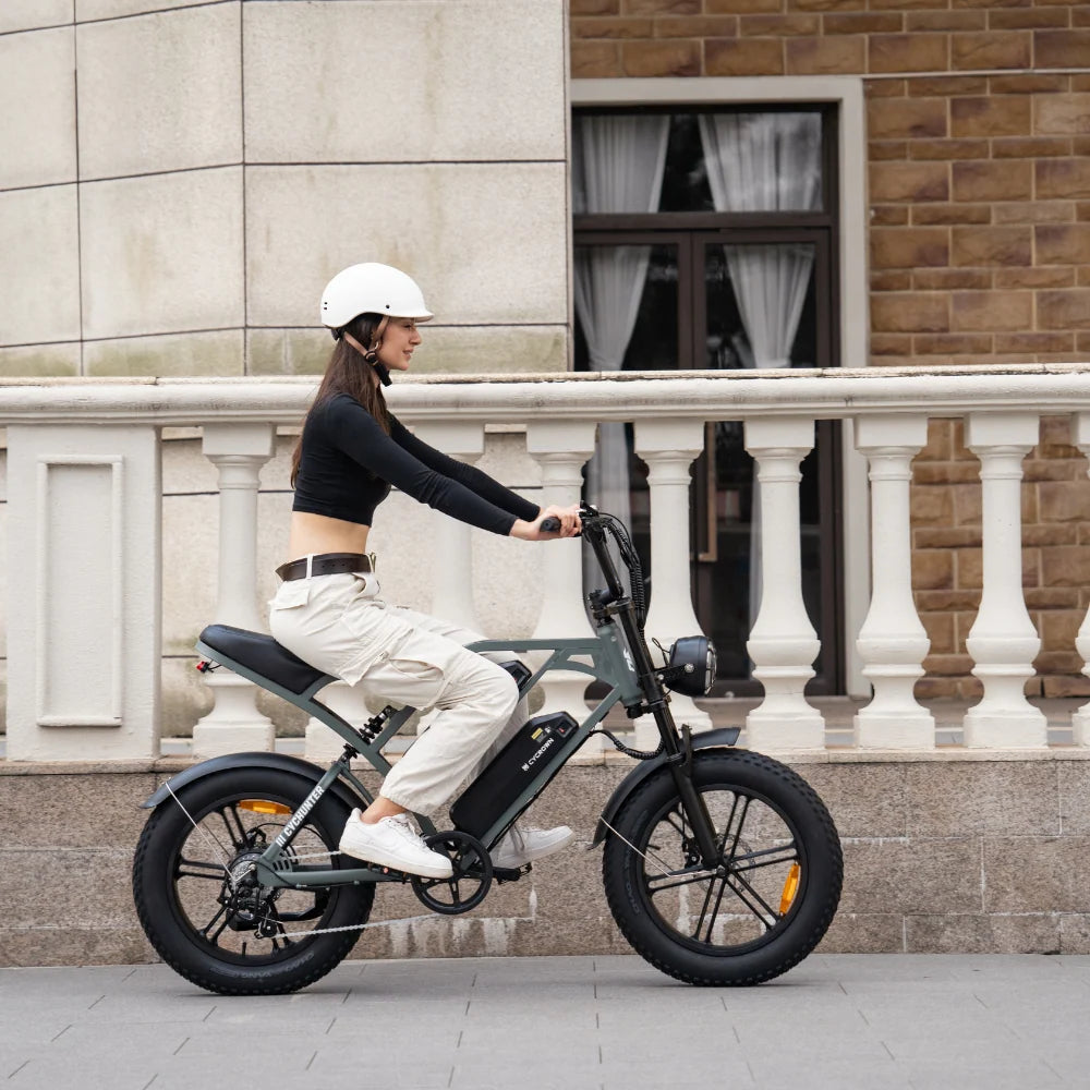 Cychunter Moped-Style Ebike
