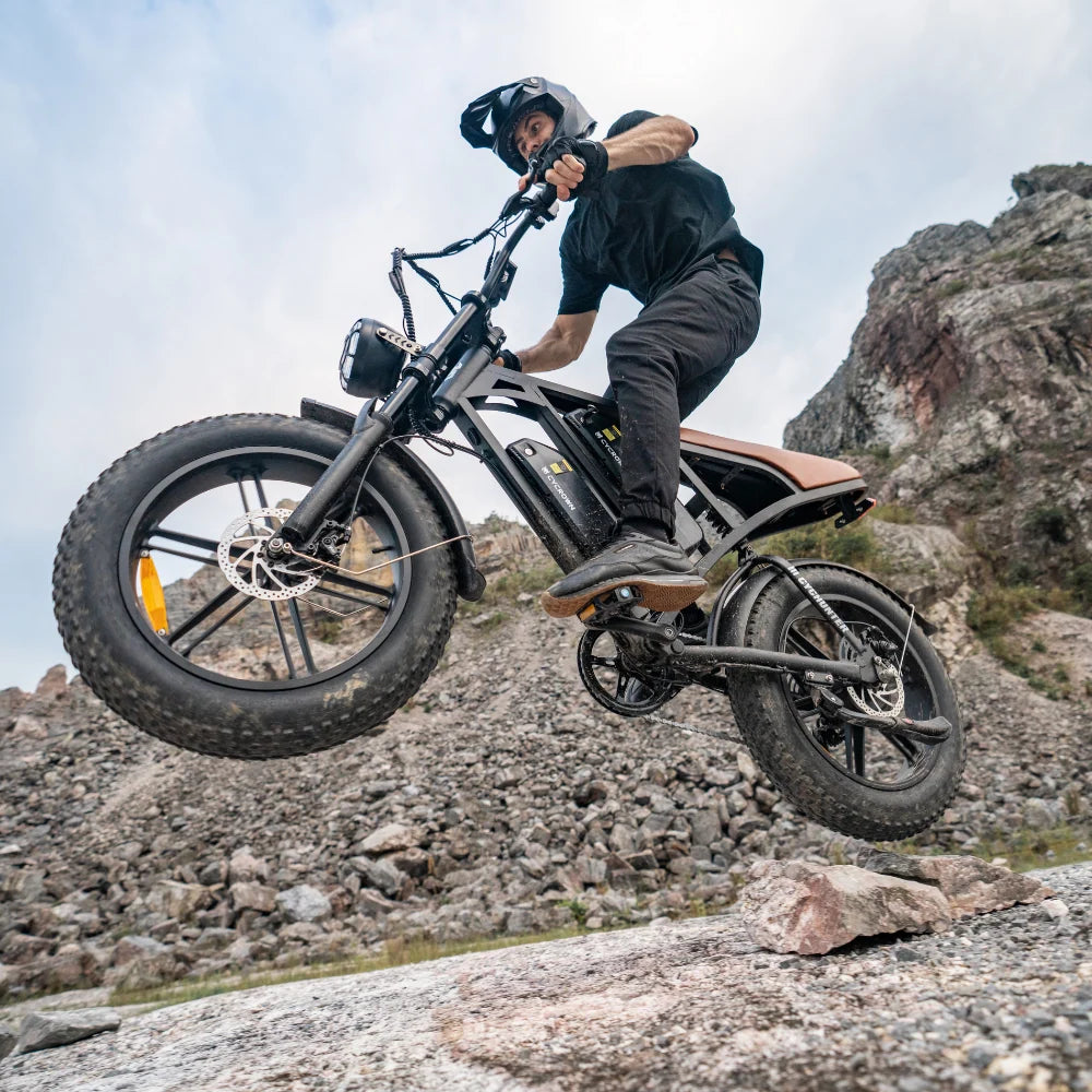 Cychunter Moped-Style Ebike