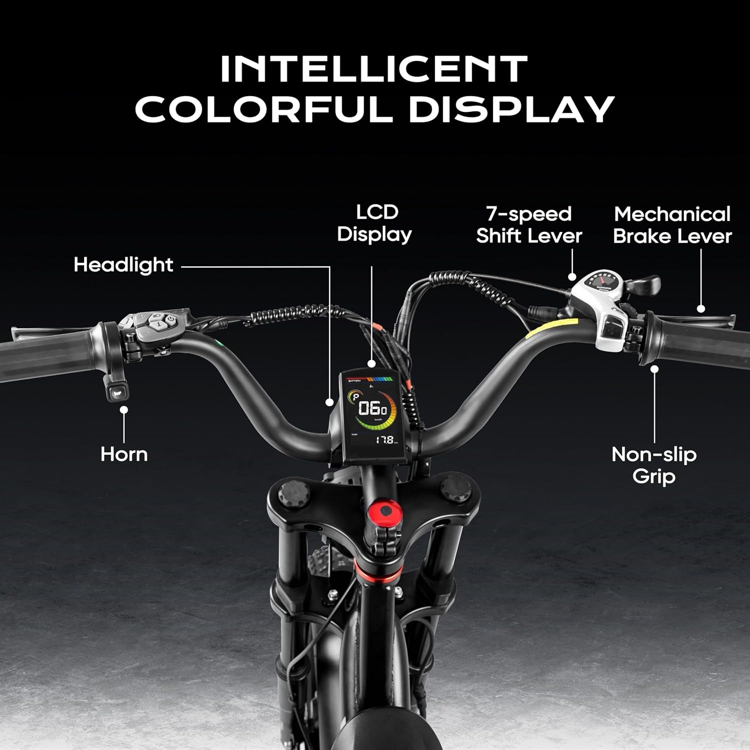 2026 Luna/Terra 3000W/1500W 33MPH Dual Motor Ebike for Men Women, 20/15Ah 80+ Mi Long Range Electric Bike for Adults, 20" Fat Tire Full Suspension All-Terrain E-Bike with Hydraulic Disc Brake