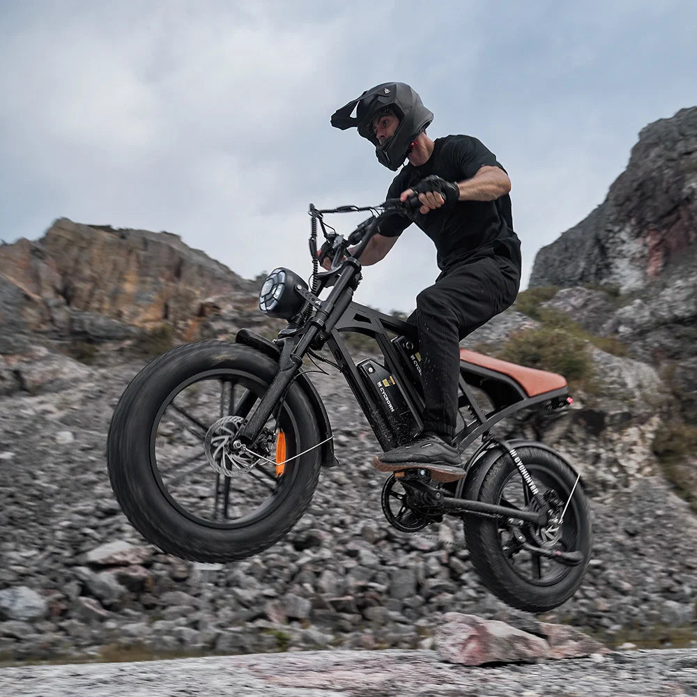 Cychunter Moped-Style Ebike