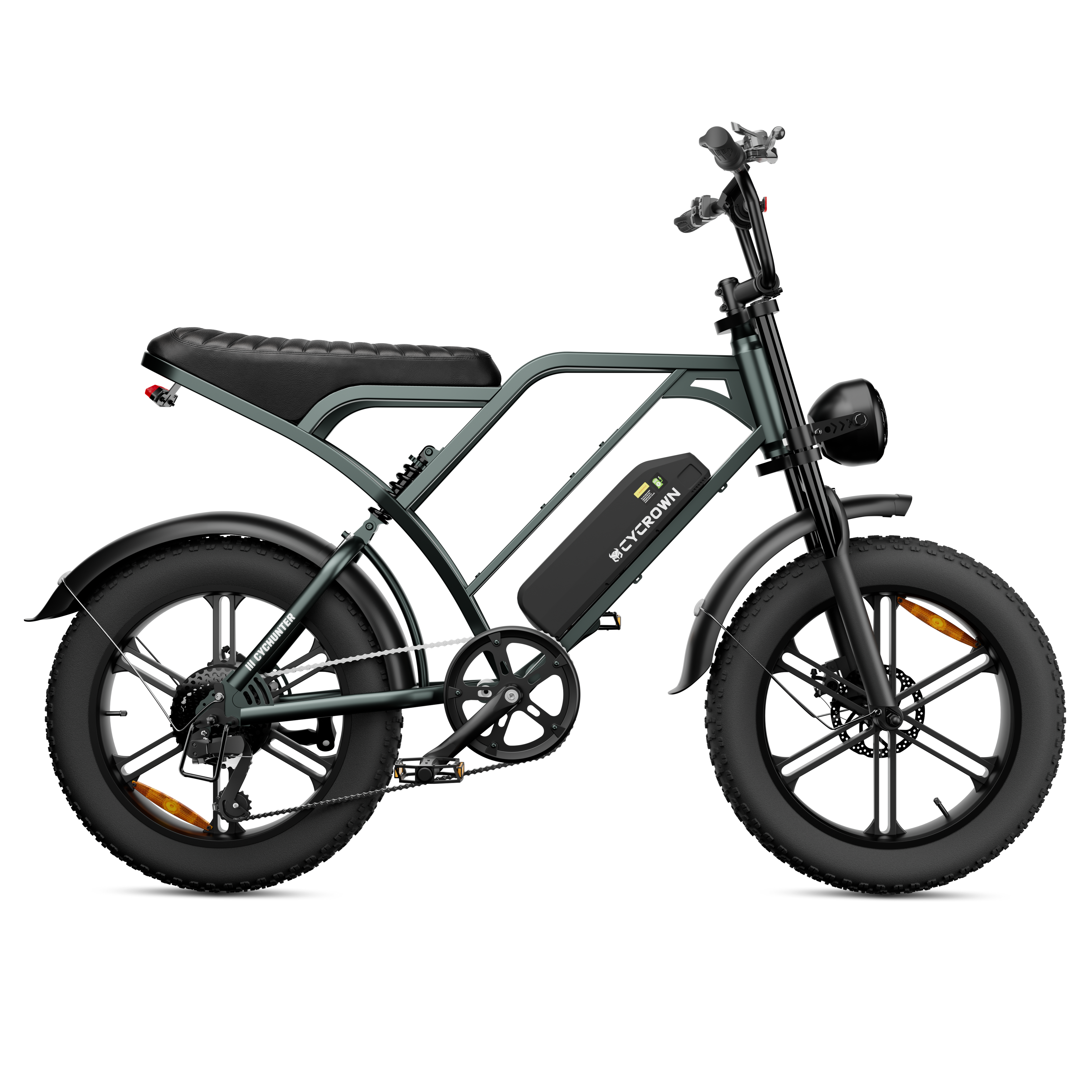 Cychunter Moped-Style Ebike