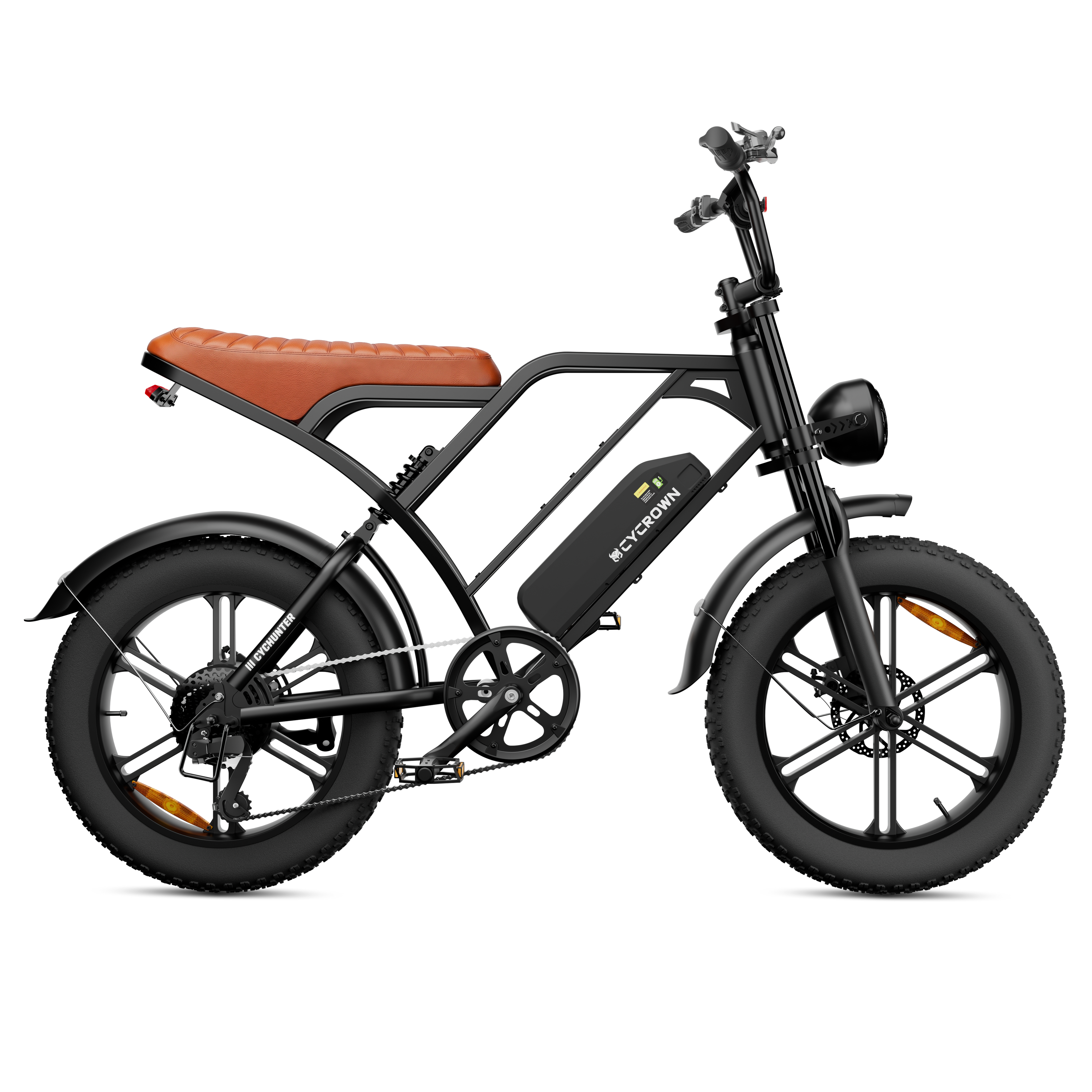 Cychunter Moped-Style Ebike