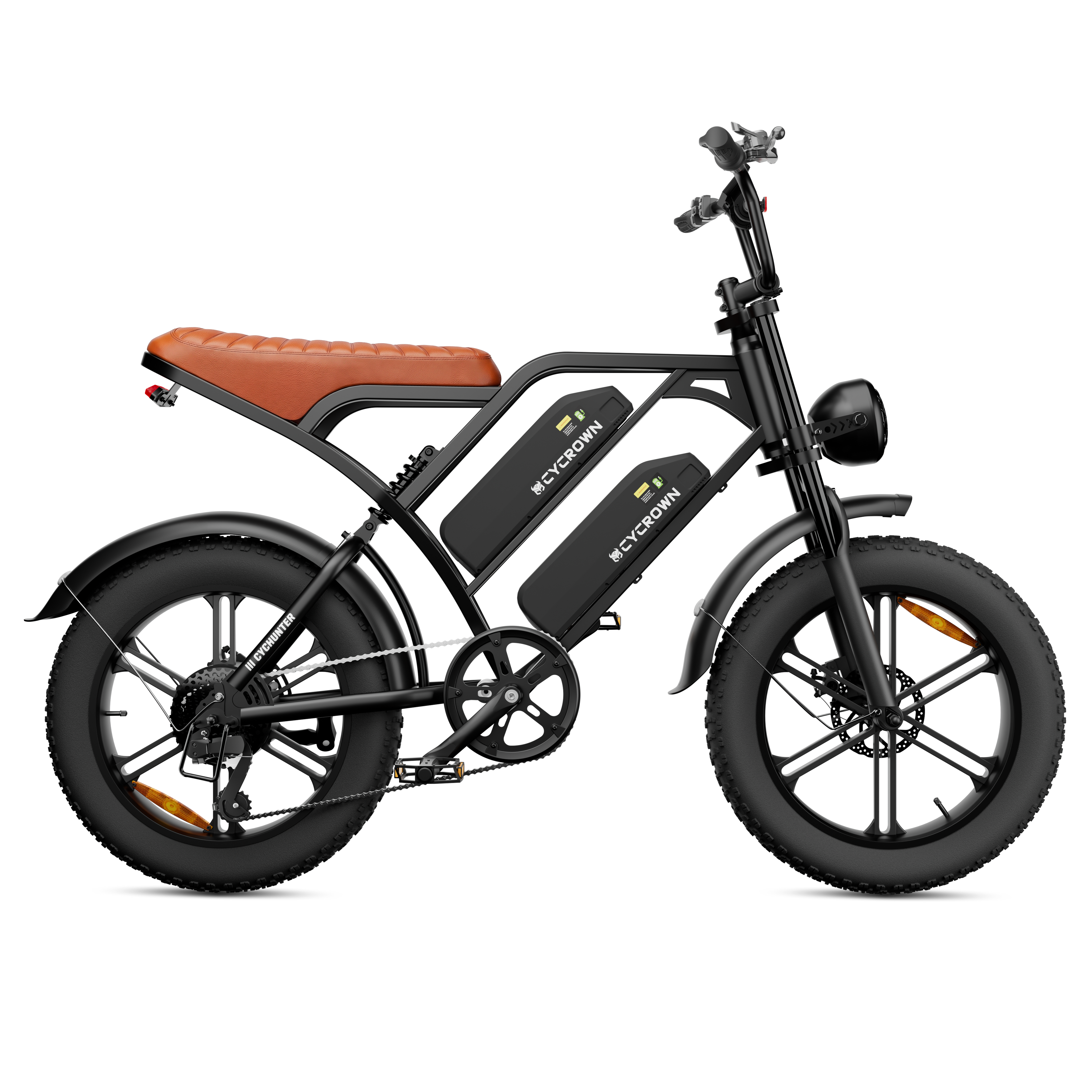 Cychunter Moped-Style Ebike