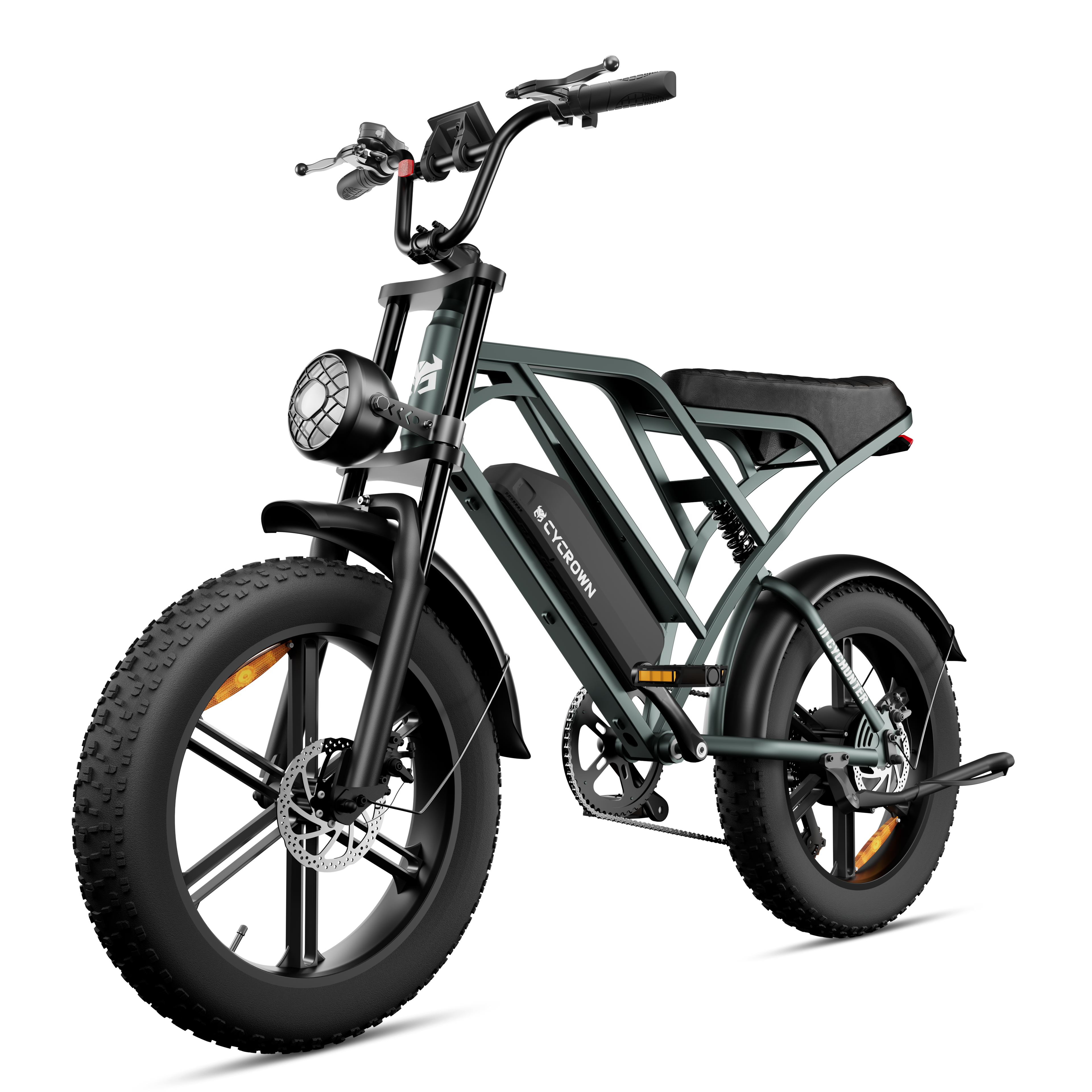 Cychunter Moped-Style Ebike
