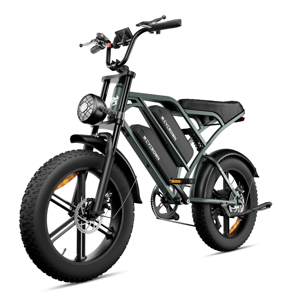 Cychunter Moped-Style Ebike